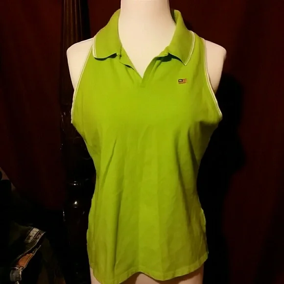 Polo Razor Back Tank - Picture 2 of 4